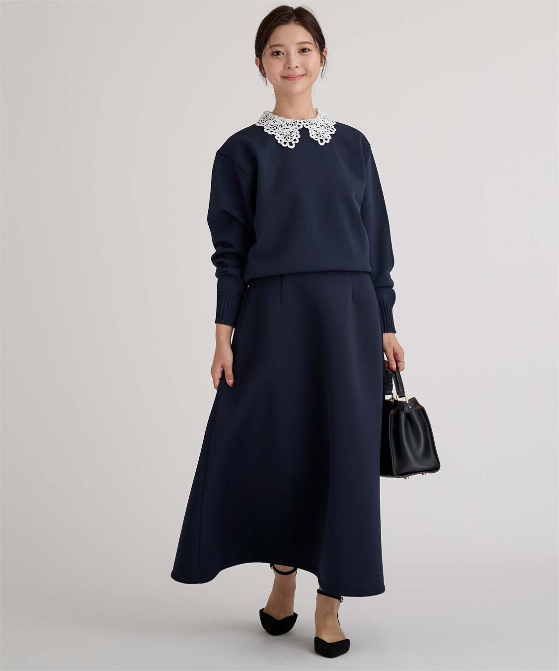 ur's「襟付きニットプルオーバー」|ニット・セーター|