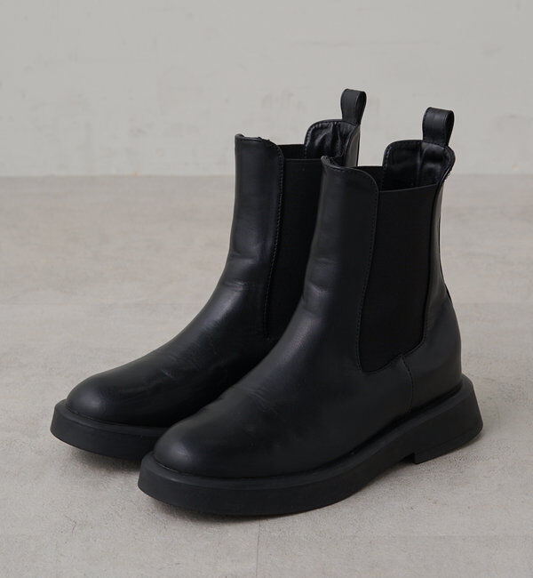  「サイドゴアブーツ」|その他|ブラック