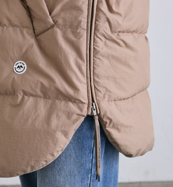  「【軽くて暖かいが叶う♪】フレンチダックダウンフードコート」|ダウン|