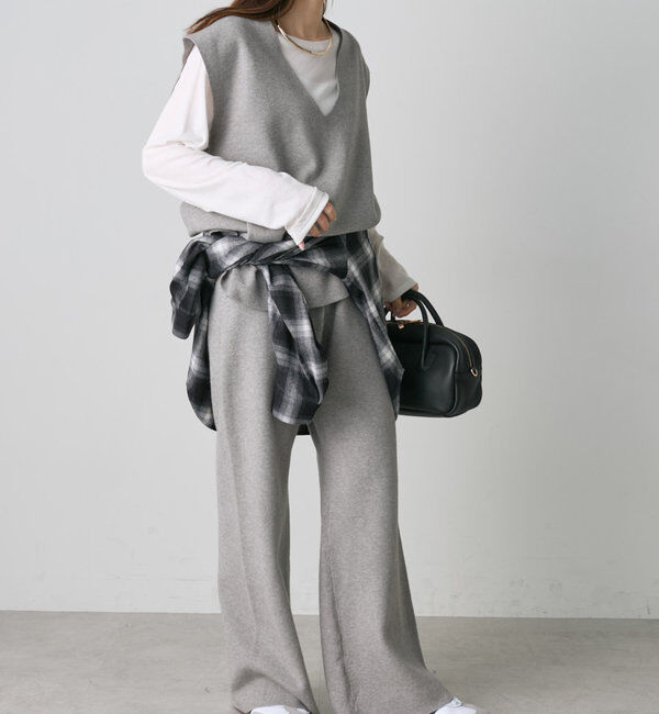  「ミラノリブニットフレアパンツ」|その他|