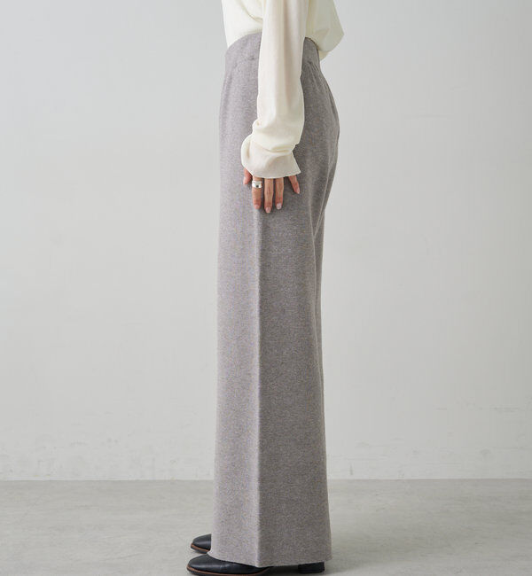  「ミラノリブニットフレアパンツ」|その他|