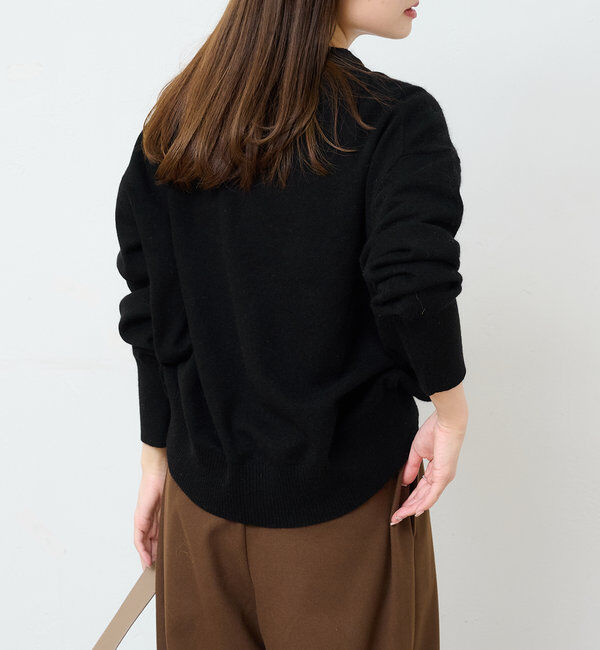  「インターシャロゴニットプルオーバー」|ニット・セーター|