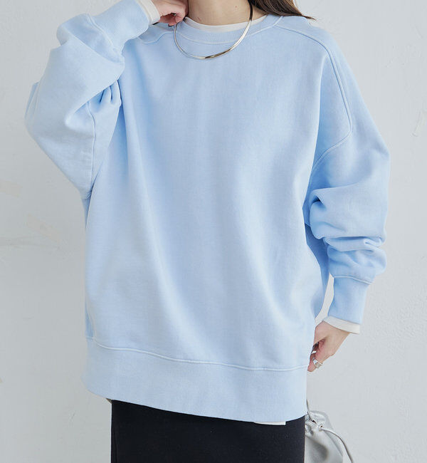  「【WEB限定カラーあり】シンプル裏毛スウェットプルオーバー」|スウェット・ジャージ|
