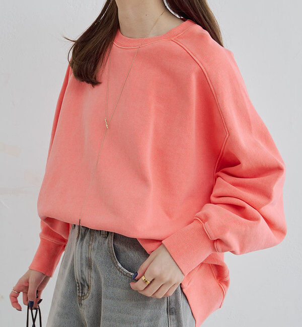  「【WEB限定カラーあり】シンプル裏毛スウェットプルオーバー」|スウェット・ジャージ|