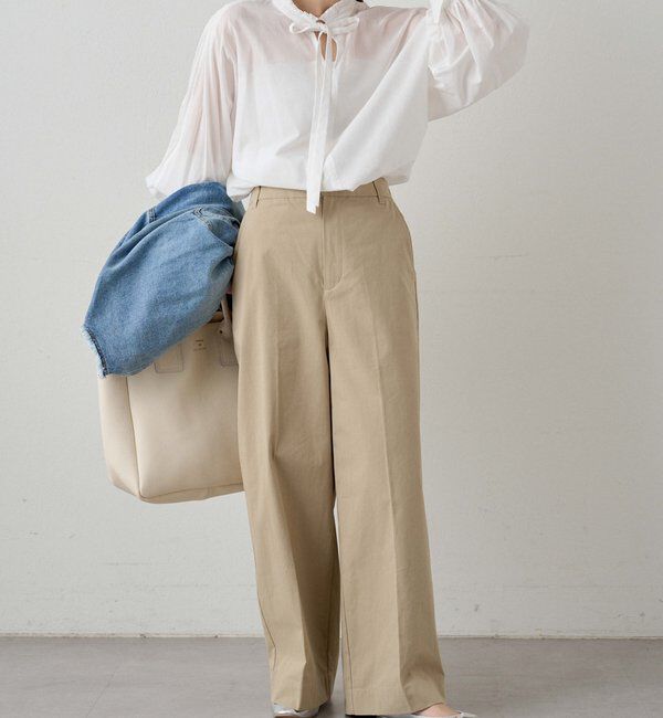  「ボウタイブラウス」|プルオーバー|