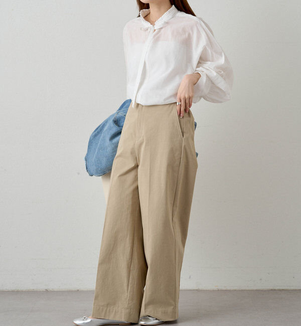  「ボウタイブラウス」|プルオーバー|