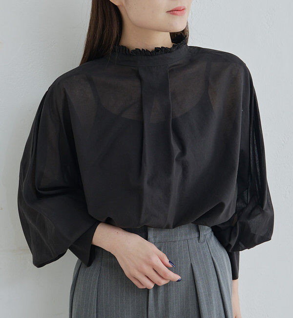  「ボウタイブラウス」|プルオーバー|