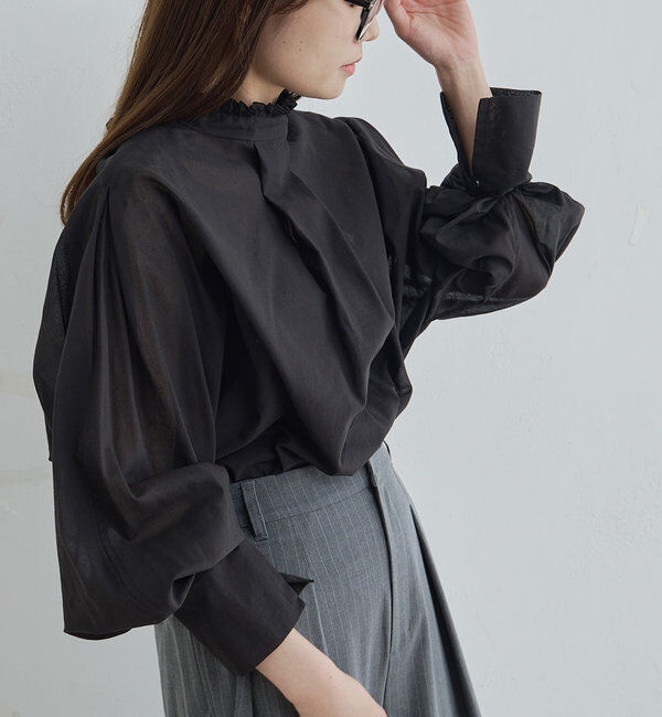  「ボウタイブラウス」|プルオーバー|
