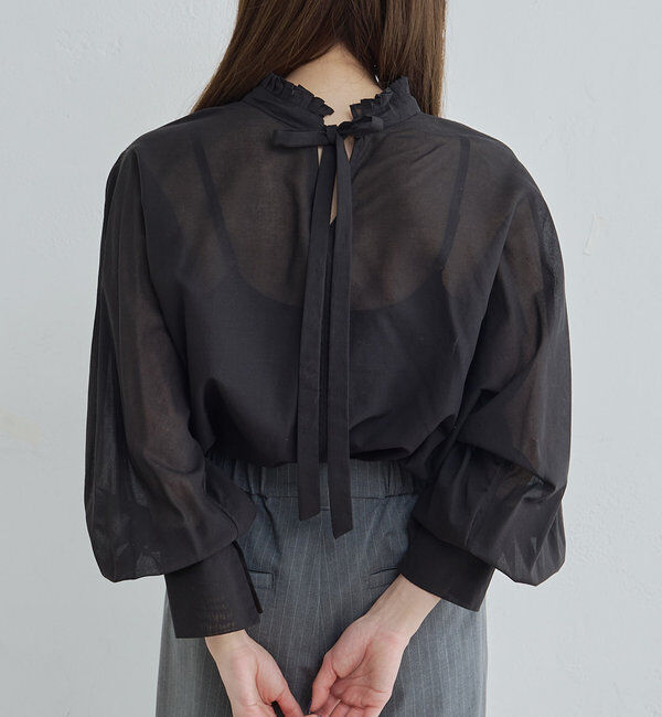  「ボウタイブラウス」|プルオーバー|