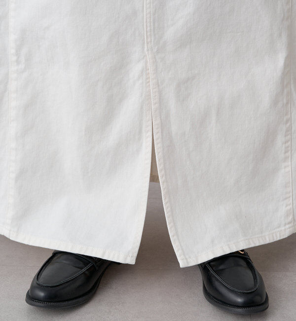  「綿レーヨンデニムスカート」|スカート|