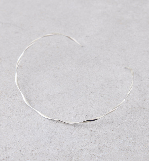  「ツイストメタルチョーカー」|ネックレス|