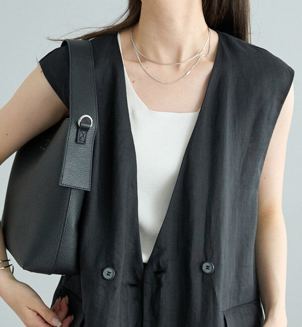  「2連メタルチョーカー」|ネックレス|