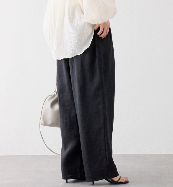  「ラミーウエストゴムイージーパンツ」|その他|