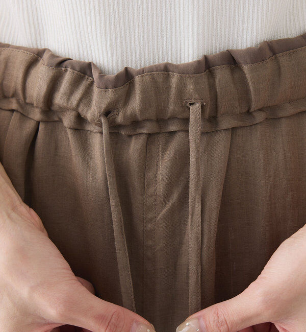  「ラミーウエストゴムイージーパンツ」|その他|