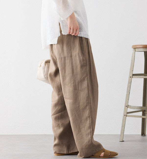 「ラミーウエストゴムイージーパンツ」|その他|