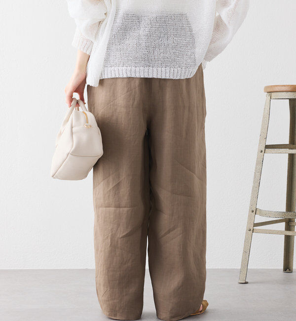  「ラミーウエストゴムイージーパンツ」|その他|