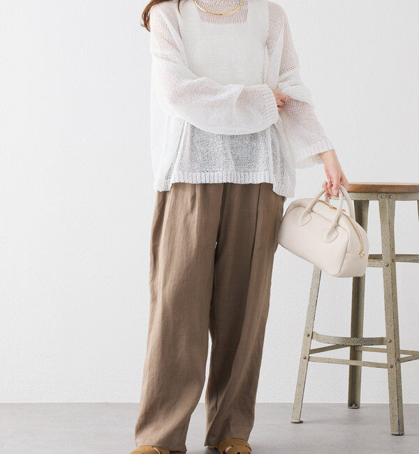  「ラミーウエストゴムイージーパンツ」|その他|