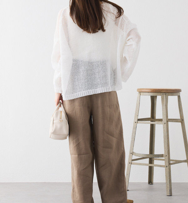  「ラミーウエストゴムイージーパンツ」|その他|