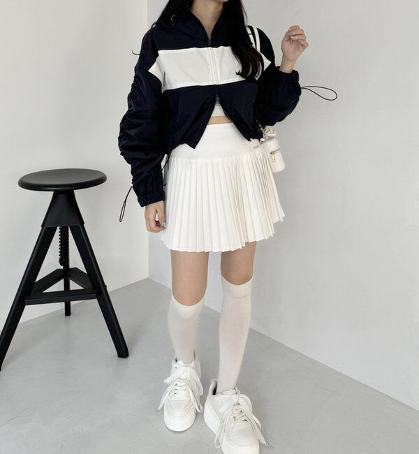  「ドロストショートマウンテンパーカー」|ダウンベスト・ベスト|