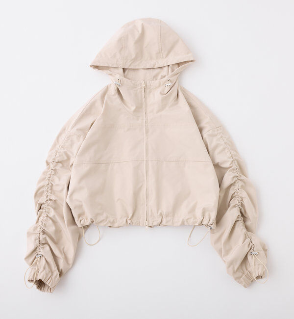  「ドロストショートマウンテンパーカー」|ダウンベスト・ベスト|