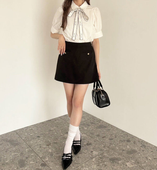  「台形ミニスカート」|スカート|
