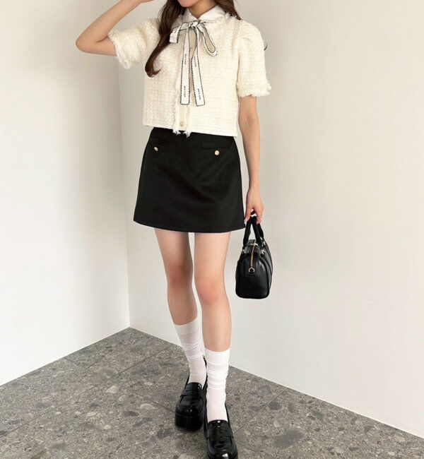  「台形ミニスカート」|スカート|