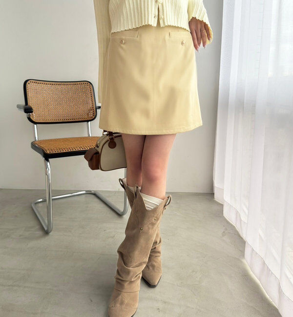  「台形ミニスカート」|スカート|