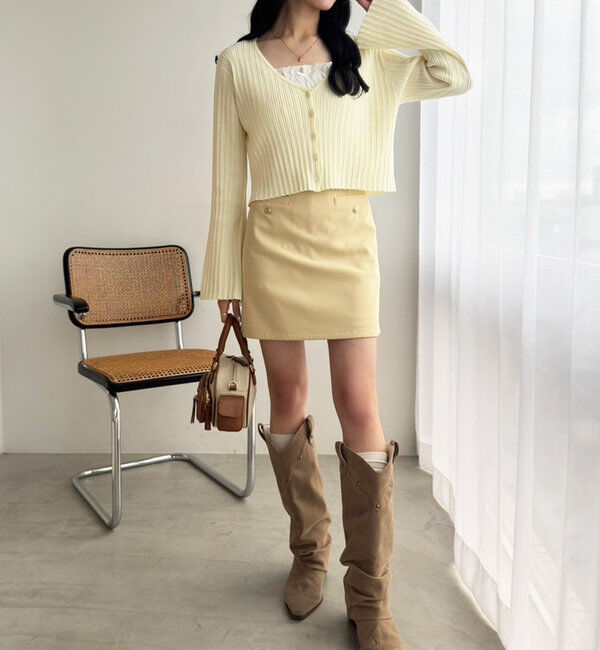  「台形ミニスカート」|スカート|