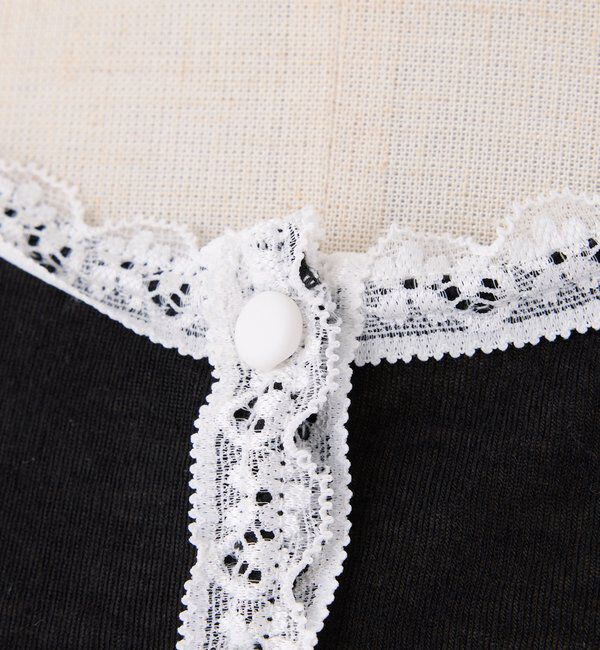  「レース付きカットカーディガン」|プルオーバー|