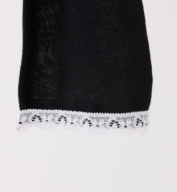  「レース付きカットカーディガン」|プルオーバー|