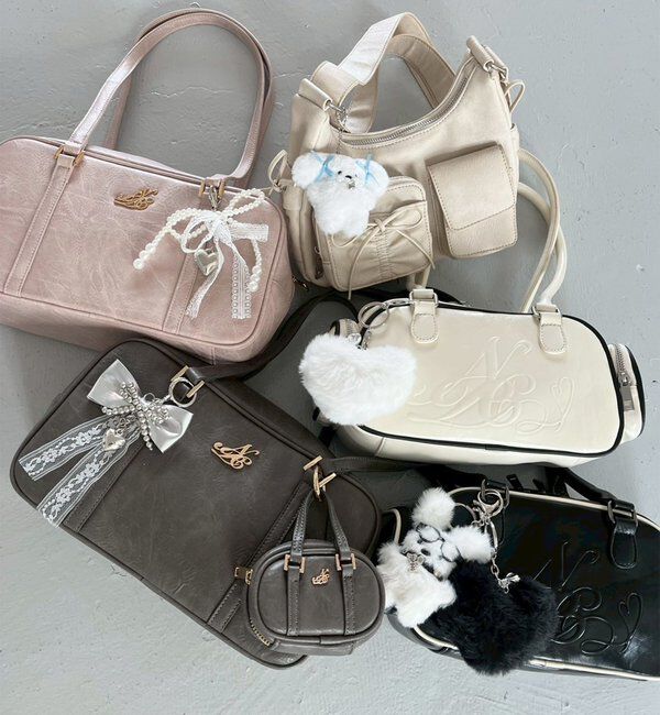  「ホワイトレースリボンチャーム」|その他|