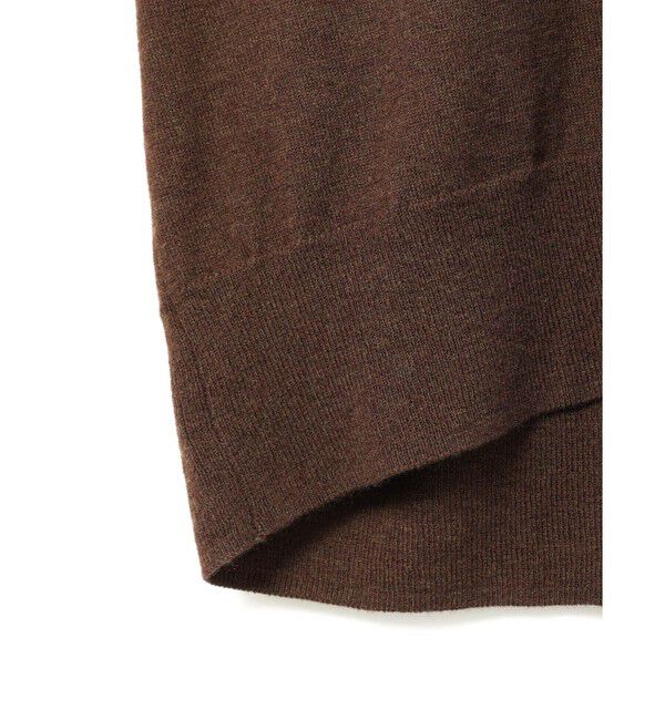 mizuiro ind「mizuiro ind Vネックフレンチスリーブロングベスト」|ベスト・ジレ|