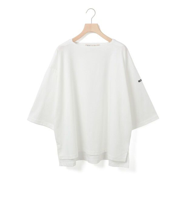 MidiUmi「MidiUmi 7分袖ワイドプルオーバー」|Tシャツ・カットソー|オフホワイト