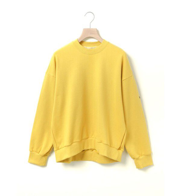MidiUmi「MidiUmi ワイドスウェットプルオーバー」|Tシャツ・カットソー|マスタード