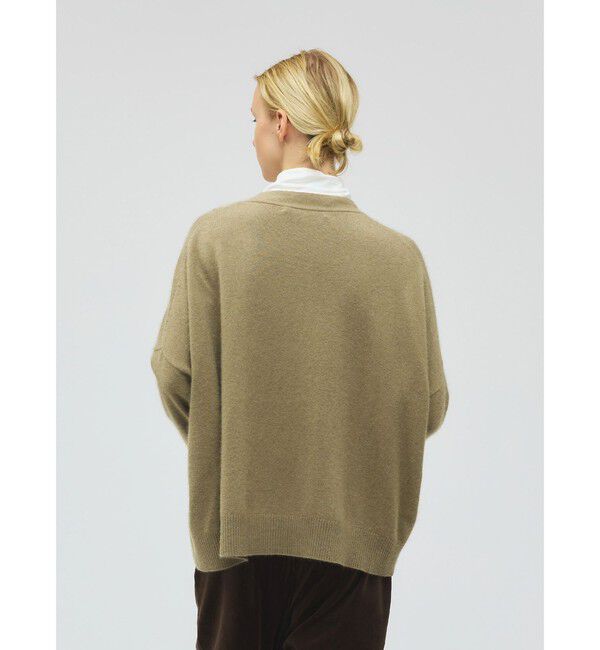 mizuiro ind「mizuiro ind Vネックカーディガン」|カーディガン|