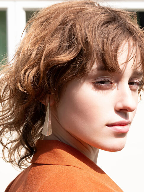 Lugnoncure「シルバーロングピアス《2025summer catalog item》」|ピアス|シルバー