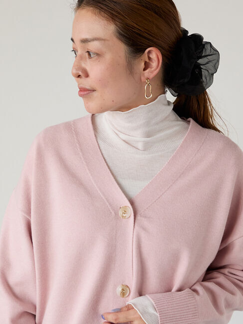 Lugnoncure「シアーテレコハイネックインナー」|Tシャツ・カットソー|オフホワイト