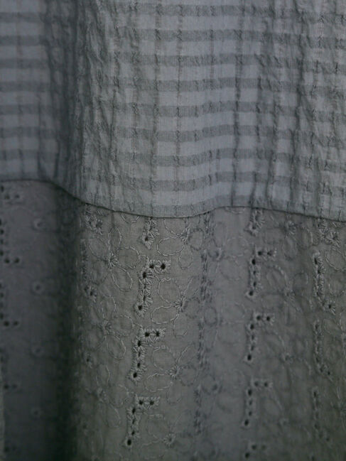 Samansa Mos2「【S/Mサイズ】オーバーレース切替ワンピース」|ワンピース|