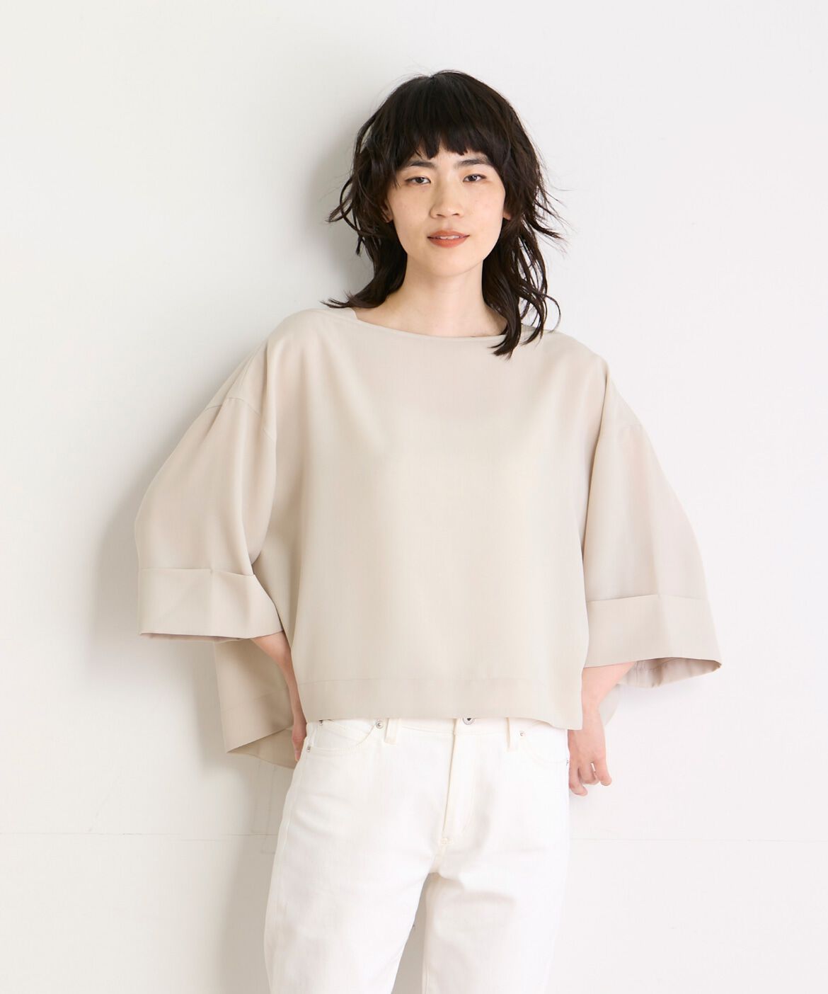 DAY by DAY it&rsquo;s international「ボートネックブラウス《BRING》」|シャツ・ブラウス|ベージュ2