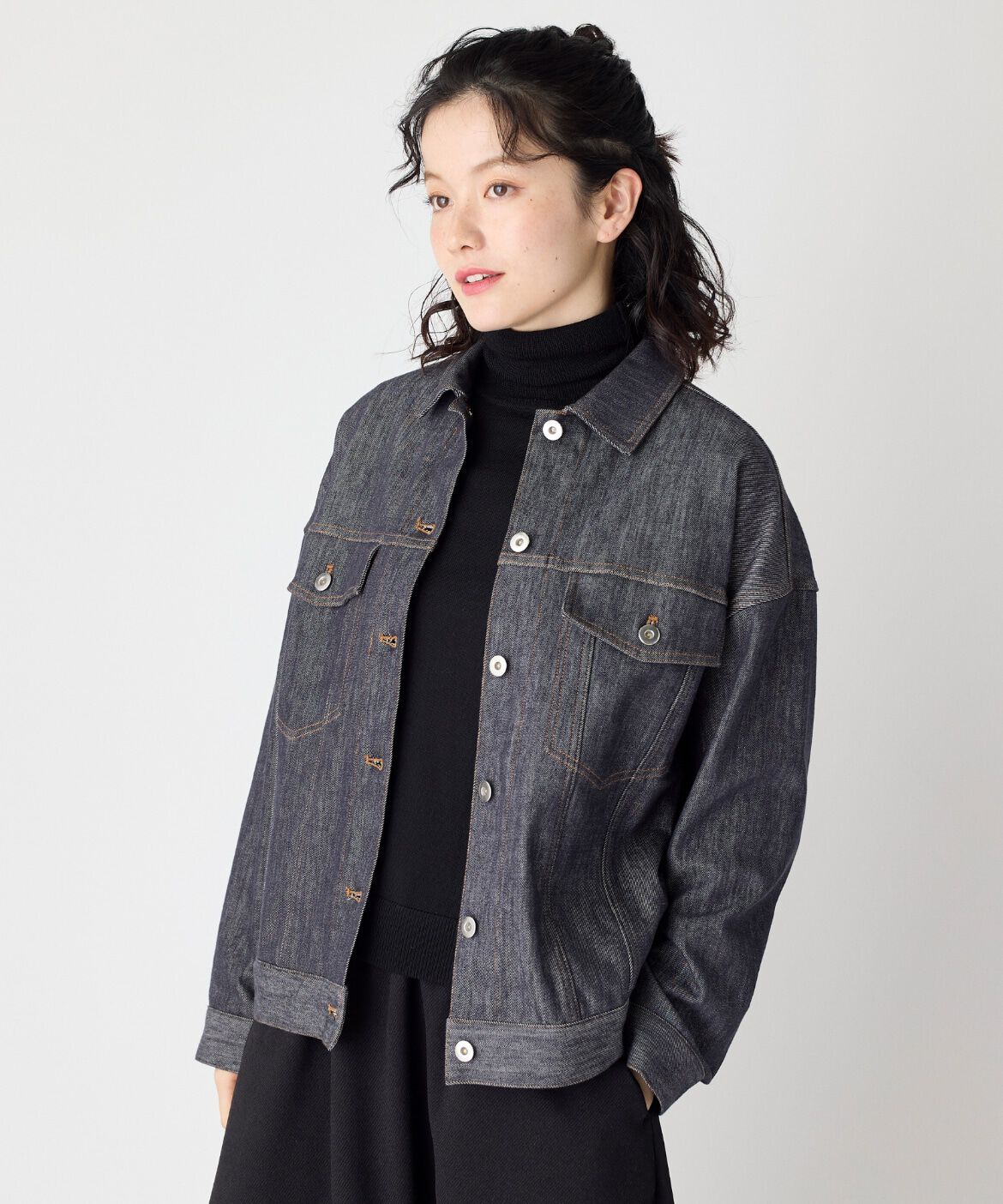 DAY by DAY it&rsquo;s international「デニムジャケット《SUVIN DENIM》」|デニムジャケット|インディゴ9