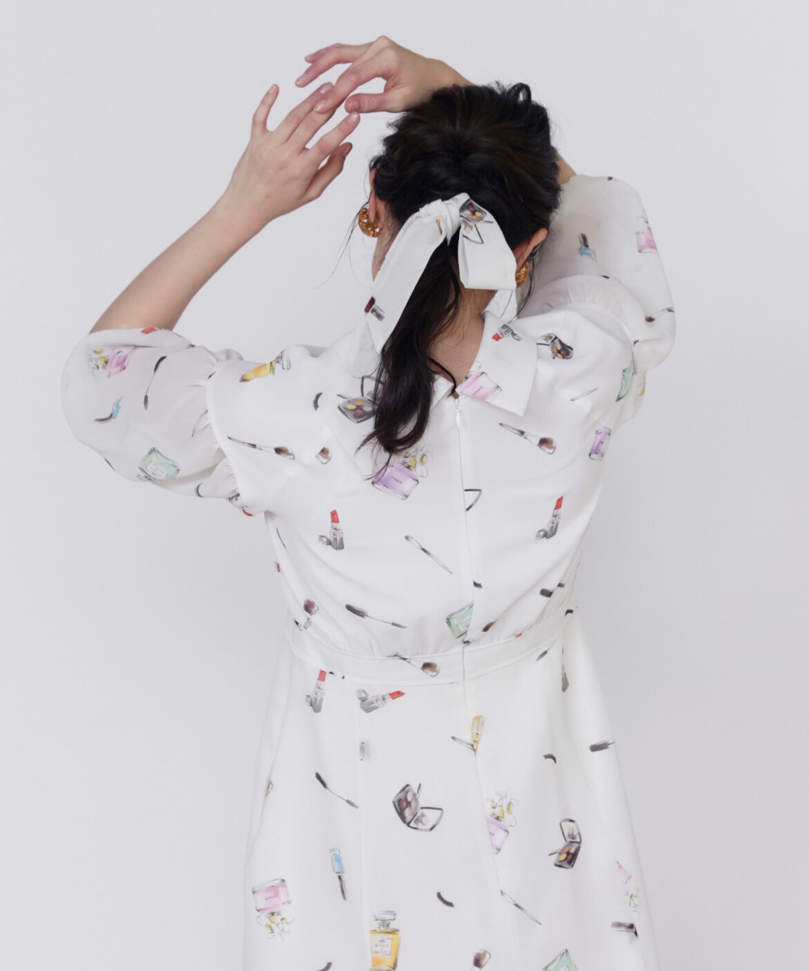 Maglie le cassetto「コスメプリントスカーフ」|ストール|