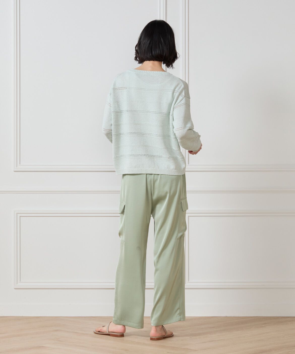 7-IDconcept.「ボートネックニット」|ニット・セーター|