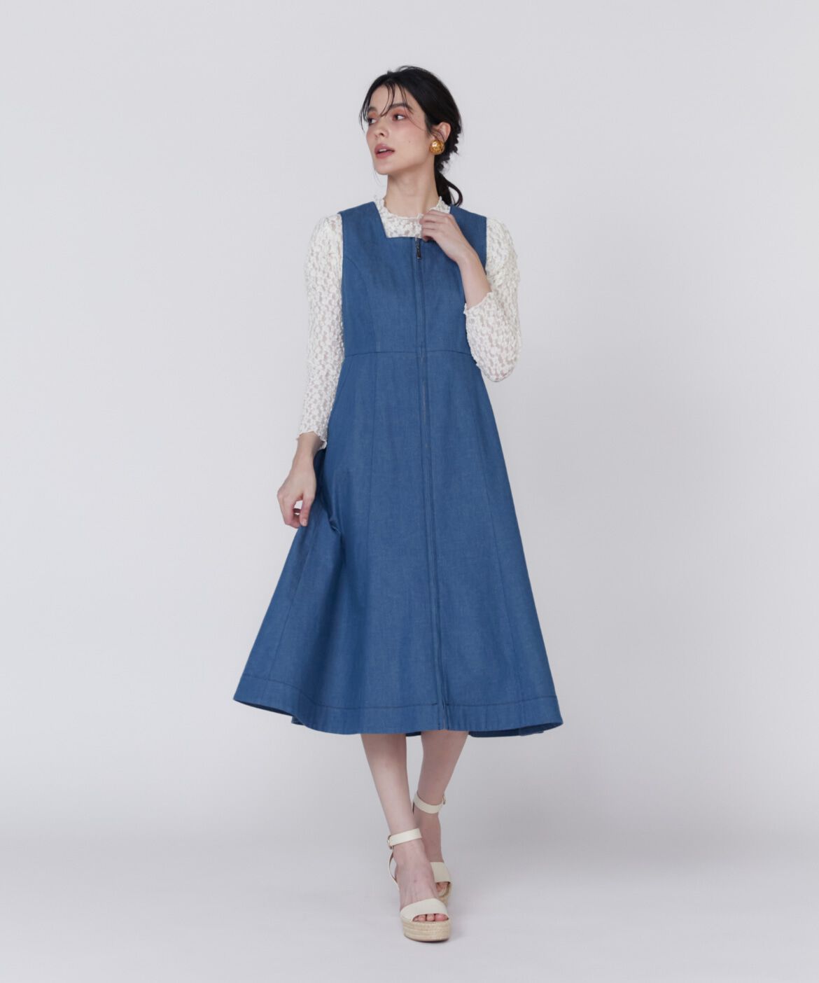 Maglie le cassetto「デニムワンピース」|ワンピース|
