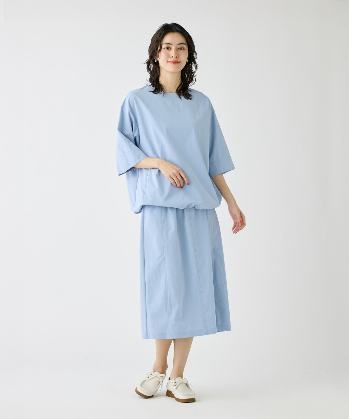 I.T.'S international「ドローコードギャザータイトスカート」|スカート|