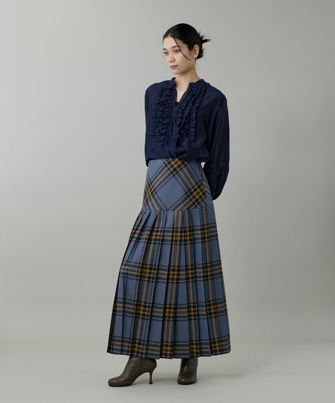 INED「ラッフルブラウス」|シャツ・ブラウス|