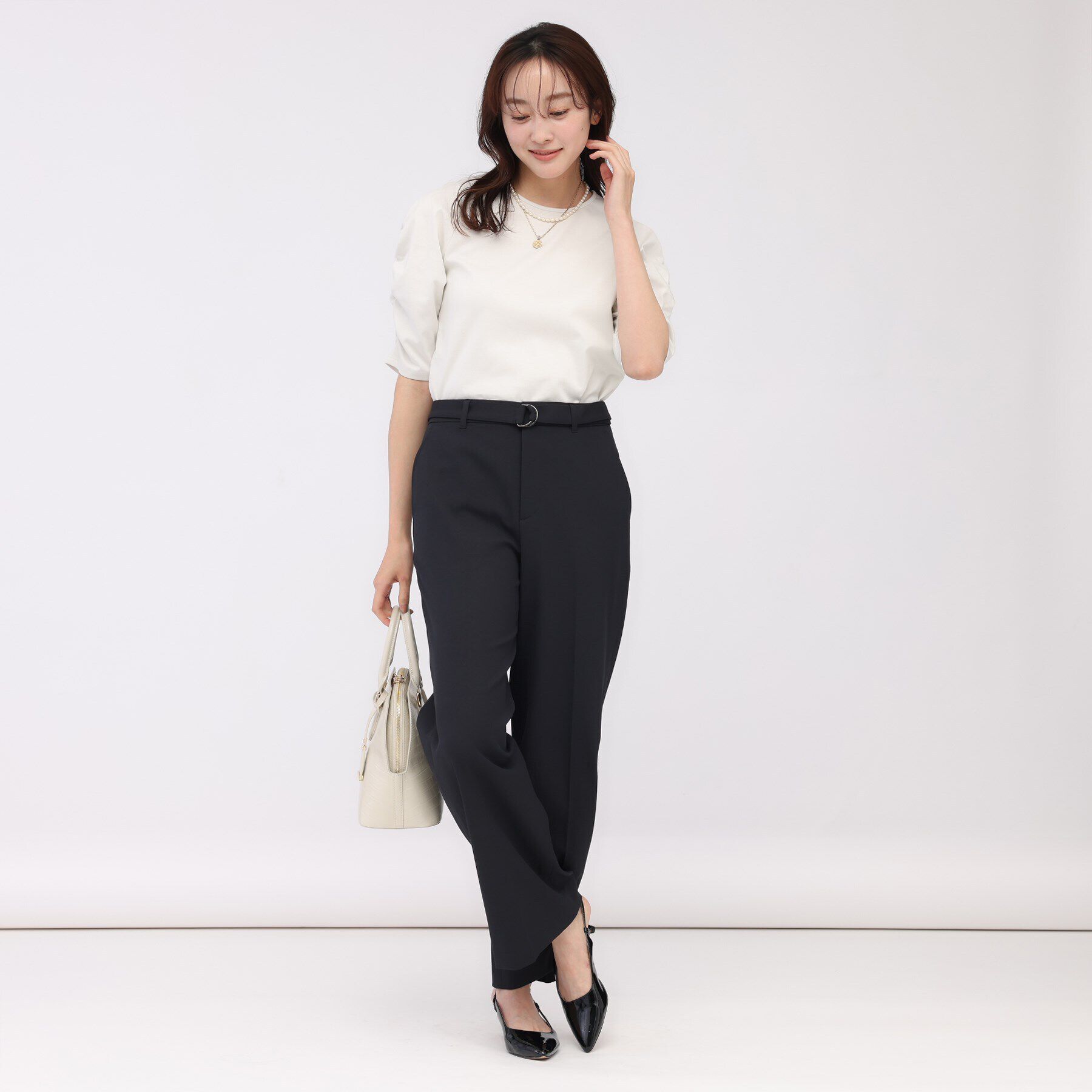 UNTITLED「袖コンシャスプルオーバー」|Tシャツ・カットソー|