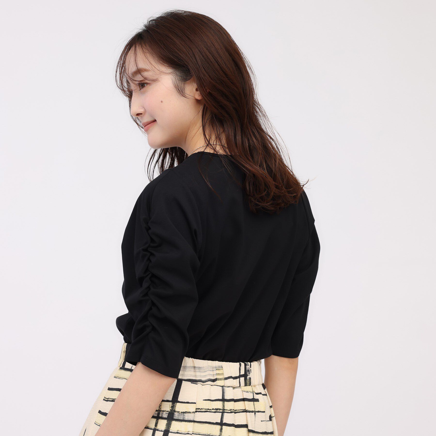 UNTITLED「袖コンシャスプルオーバー」|Tシャツ・カットソー|