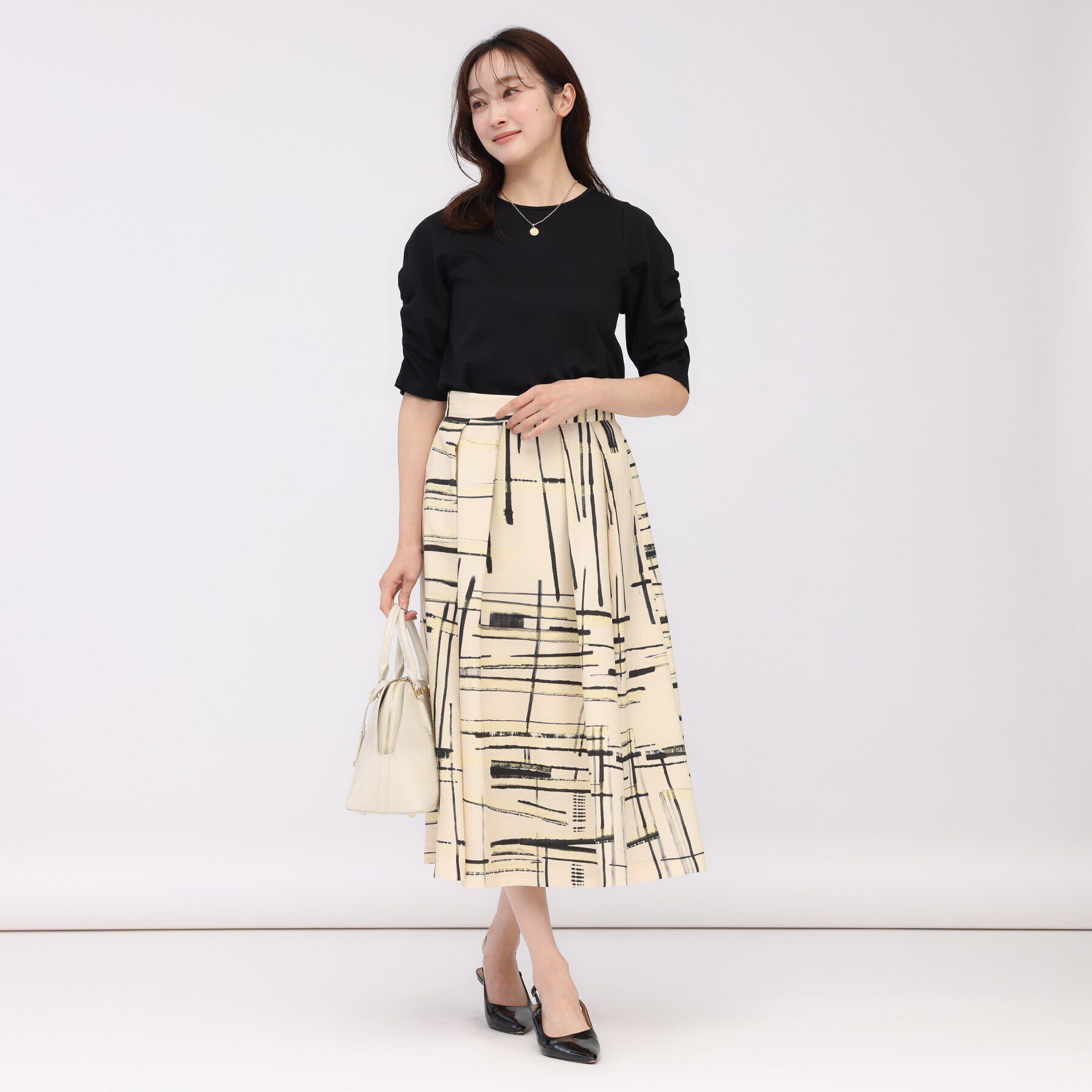 UNTITLED「袖コンシャスプルオーバー」|Tシャツ・カットソー|