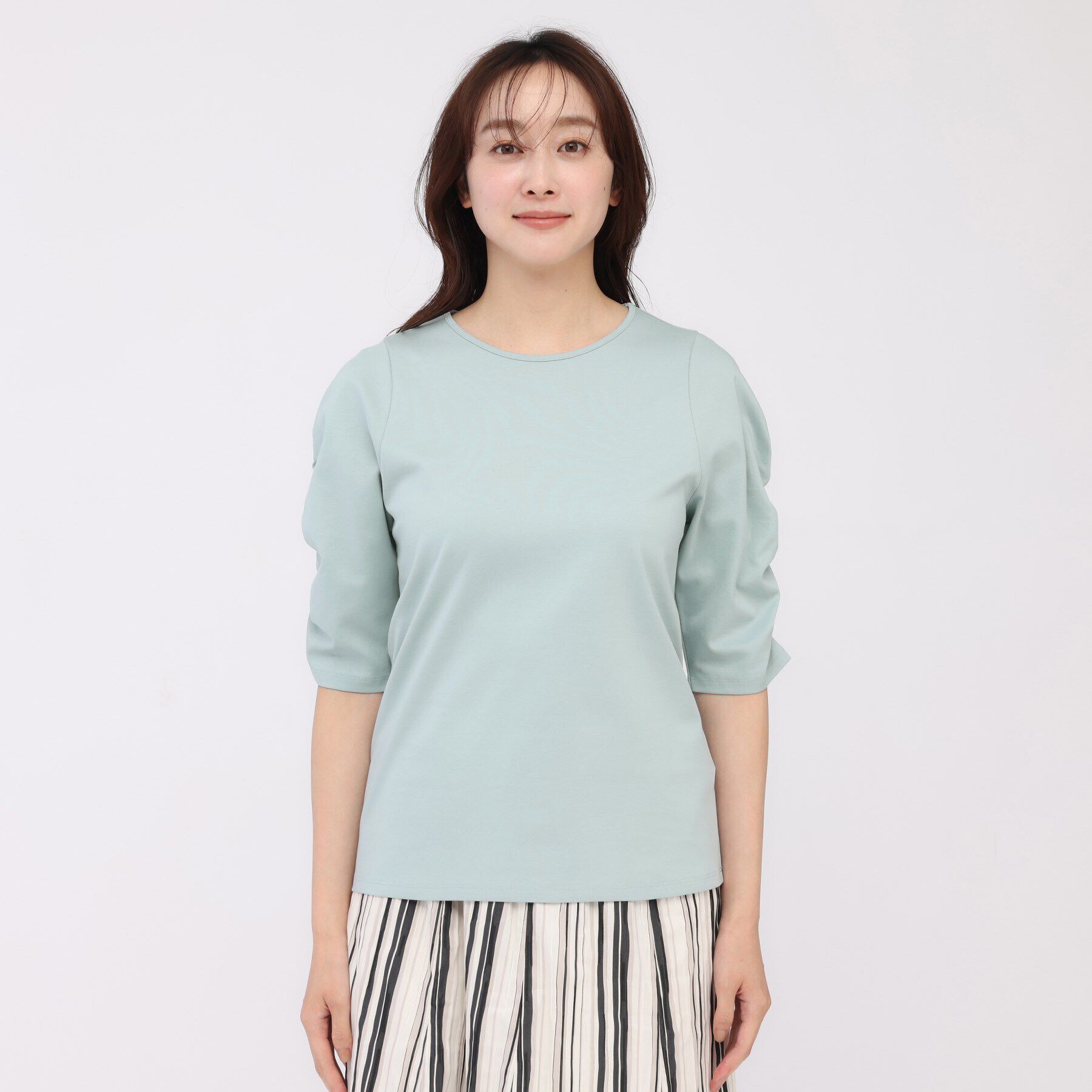 UNTITLED「袖コンシャスプルオーバー」|Tシャツ・カットソー|