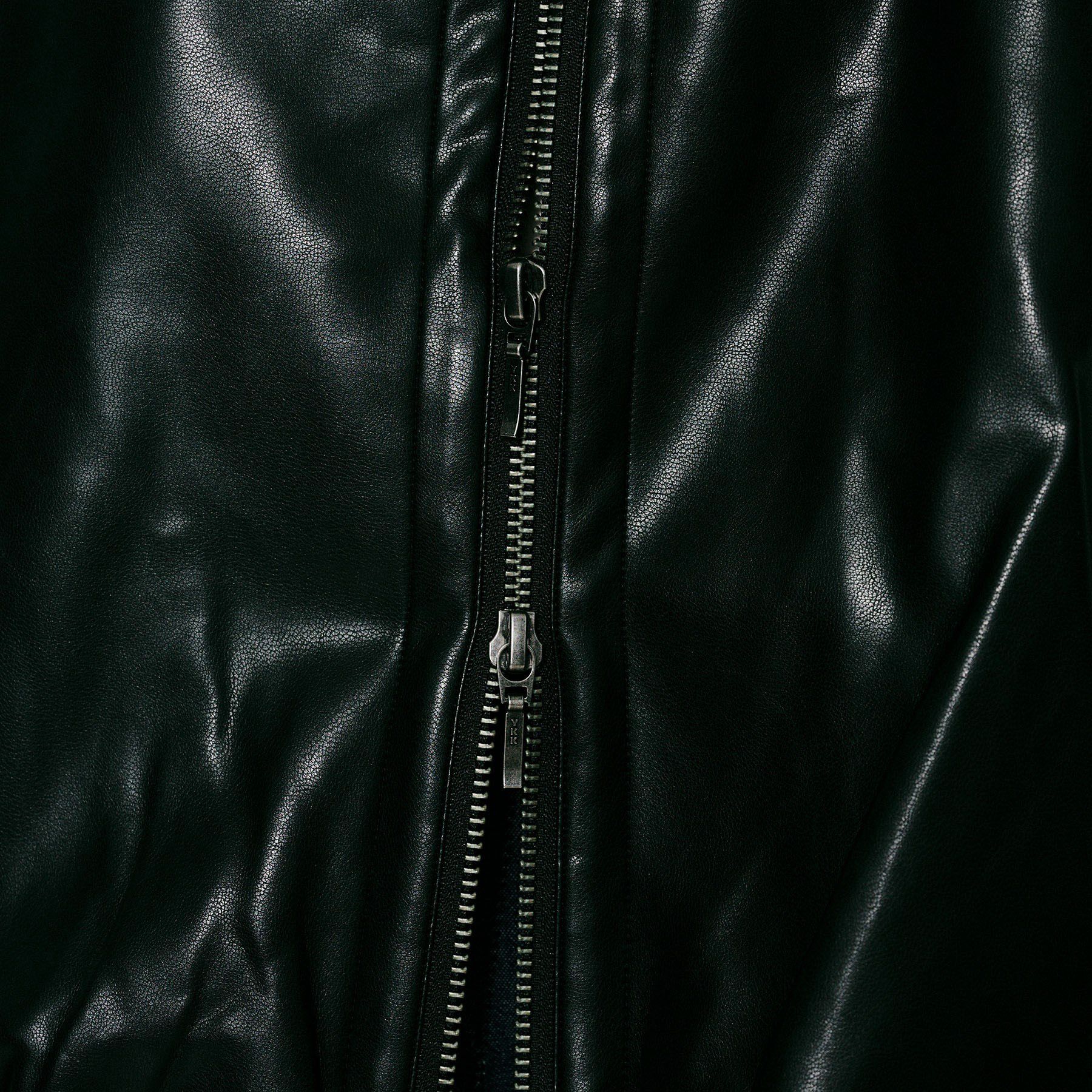 UNTITLED「【MARILYN MOON】ソフトレザー調ブルゾン」|ブルゾン・スタジャン|